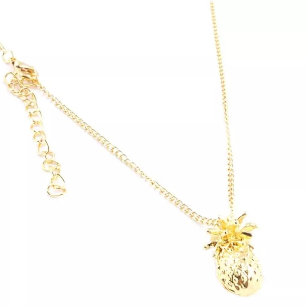 Gold Pineapple Necklace